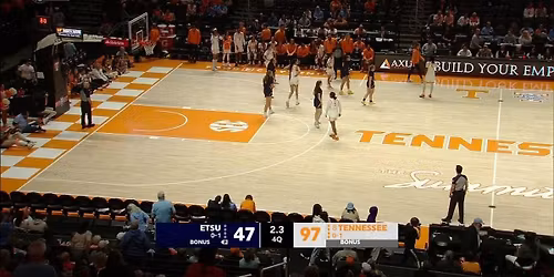 East Tennessee State Buccaneers at Tennessee Lady Volunteers Softball
