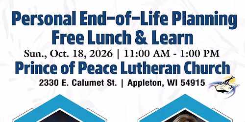 Personal End-of-Life Planning Lunch & Learn