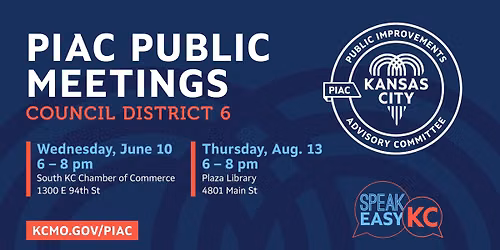 District 6 PIAC Meeting #1