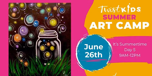 KID'S SUMMER ART CAMP! It's Summertime Day 5