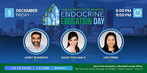 HGF Pediatric Endocrine Education Day - Orange County, CA