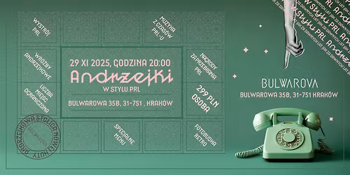 ANDRZEJKI W STYLU PRL | 29 listopada 2025 | Bulwarova Food & More