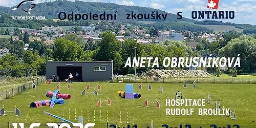 \u010cer\u010dany - Odpoledn\u00ed jumpingov\u00e9 zkou\u0161ky venku s Ontario - \u010derven (2xJ1 + 2xJ2 + 2xJ3)