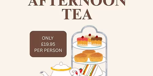 Afternoon Tea at Brew and Butty Bar
