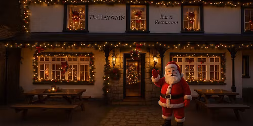 Afternoon tea with Santa