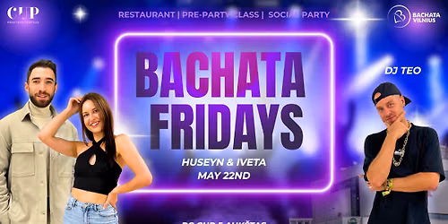 BACHATA FRIDAYS with Huseyn & Iveta\ud83d\udc9c PC CUP\ud83d\udc9c