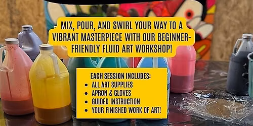 Flow & Glow Fluid Art Workshop