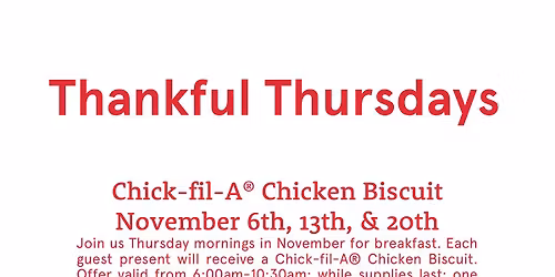 Thankful Thursdays 