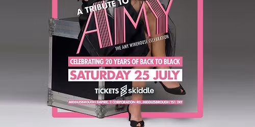 A TRIBUTE TO AMY  The Amy Winehouse Celebration