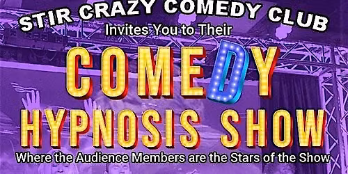 Comedy Hypnosis Show with Johnathan Smith aka The Reality Twister