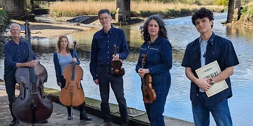 Mozart, Weir and Schubert \u201cTrout\u201d - Haldon Quartet and Anton Pigott (piano)