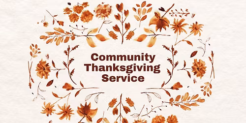 Community Thanksgiving Service