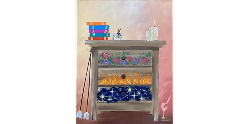 Unleash the Magic of the Painted Dresser - Paint and Sip in San Antonio | Classpop!\u2122