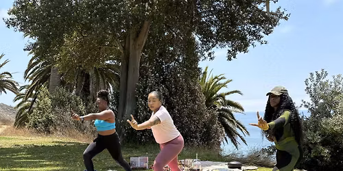 Sea Side Outdoor Qi-Gong and Sound Bath Class Overlooking the Ocean