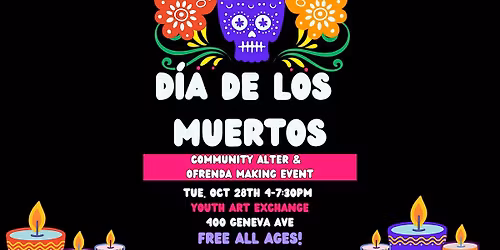 Dia De Los Muertos Community Alter Making