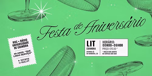 Festa de Anivers\u00e1rio - LIT Coimbra