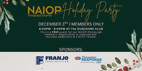 2025 NAIOP Pittsburgh Holiday Party