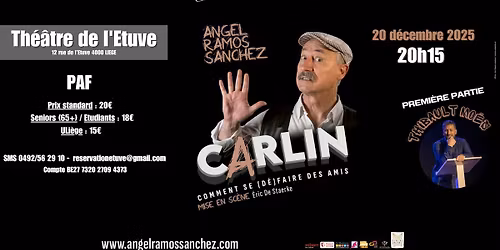 "CARLIN" Angel Ramos Sanchez - 1\u00e8re Partie Thibault Mo\u00ebs