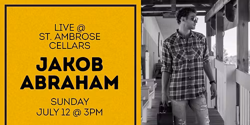 Jakob Abraham @ St. Ambrose Cellars