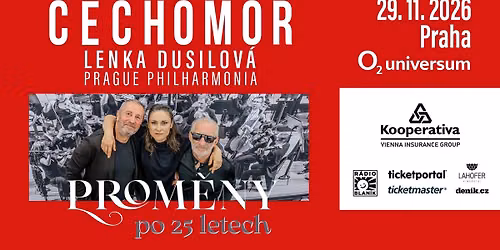 Prom\u011bny - Praha - P\u0158IDAN\u00dd KONCERT - host Lenka Dusilov\u00e1 a Prague Philharmonia