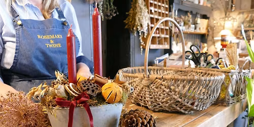 Christmas Table Decoration Making Workshop