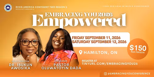 Embracing You (EY) Conference 2026