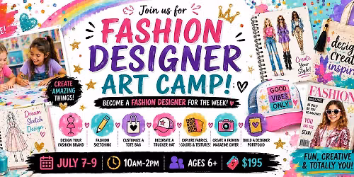Fashion Designer Art Camp