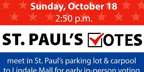 St. Paul's Votes!