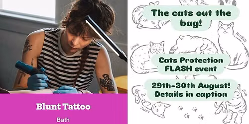 Tats for Cats - Blunt Tattoo
