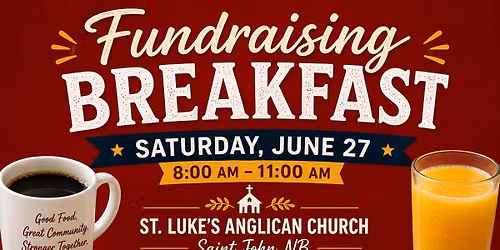 Monthly Fundraising Breakfast (June)