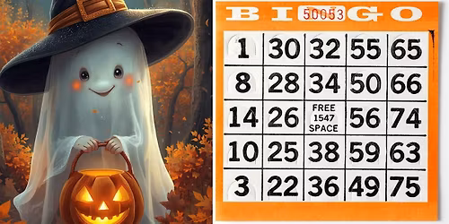 Halloween Bingo Night at Rooted Caf\u00e9