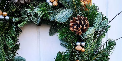 Festive Wreath Workshop Box Brindley Place, Birmingham Sunday 23rd November
