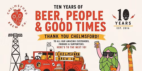 Chelmsford Brew Co Trail 10k hike and run.