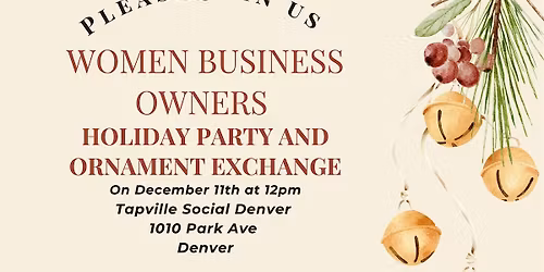 WESOS Denver Holiday Party & Ornament Exchange