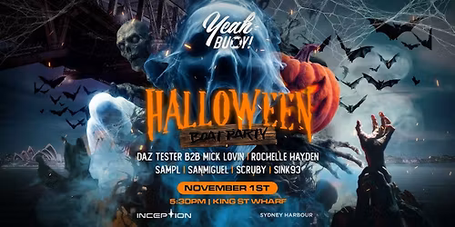 Yeah Buoy Yearly Halloween Haunt Boat Party