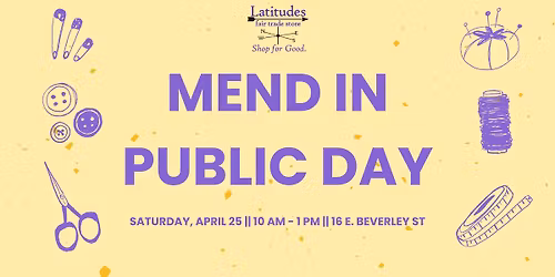 Mending Circle || Mend In Public Day