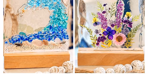 Light It Up! Resin Art LED Lamp