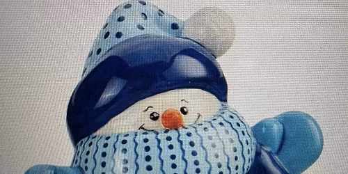 Kids Ceramic Snowman
