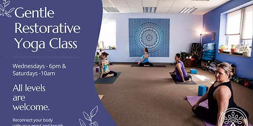 Gentle Restorative Yoga Class