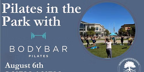 Pilates in the Park with BODYBAR Pilates