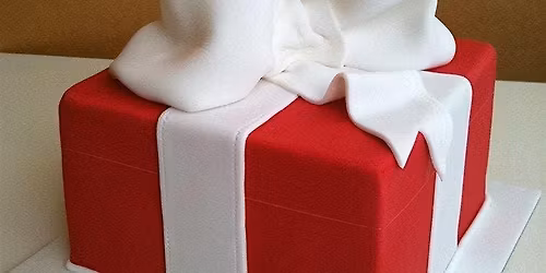Square Gift Box Cake Decorating Class