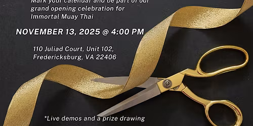 Ribbon Cutting Celebration - Immortal Muay Thai