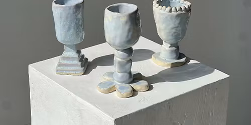 Cocktail Glass Ceramic Class - Intro to Pottery Workshop