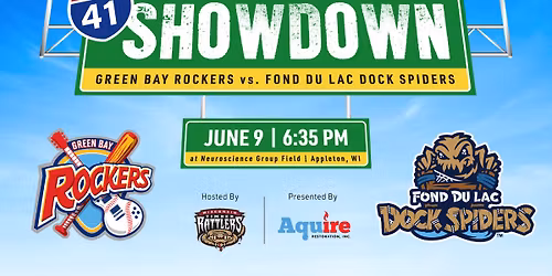Green Bay Rockers at Fond Du Lac Dock Spiders at Herr-Baker Field
