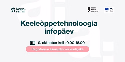 Keele\u00f5ppetehnoloogia infop\u00e4ev