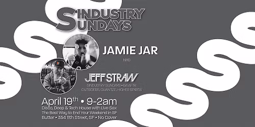 Sindustry Sundays: Jamie Jar + Jeff Straw