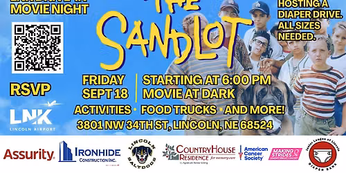 LNK Drive-In Movie Night: The Sandlot!