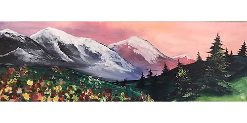 Serene Mountain Landscape - Paint and Sip in Denver | Classpop!\u2122
