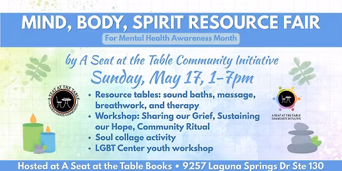 Mind, Body, Spirit Resource Fair