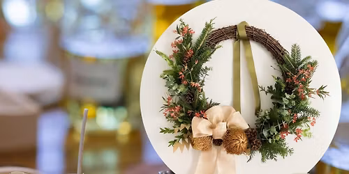 Candle + Christmas Wreath Making Workshop